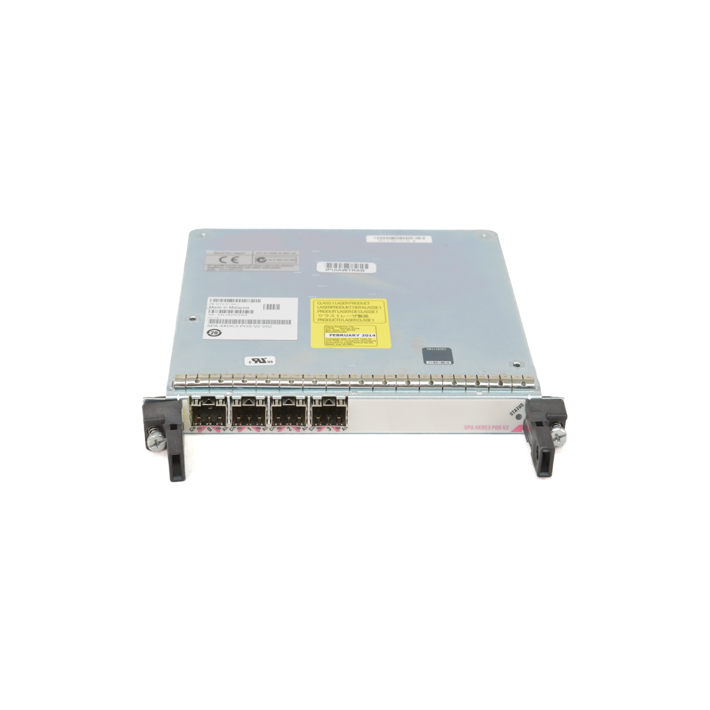 Cisco SPA-4XOC3-POS-V2 ASR 9000 4-port OC-3/STM-1 POS Shared Port Adapter