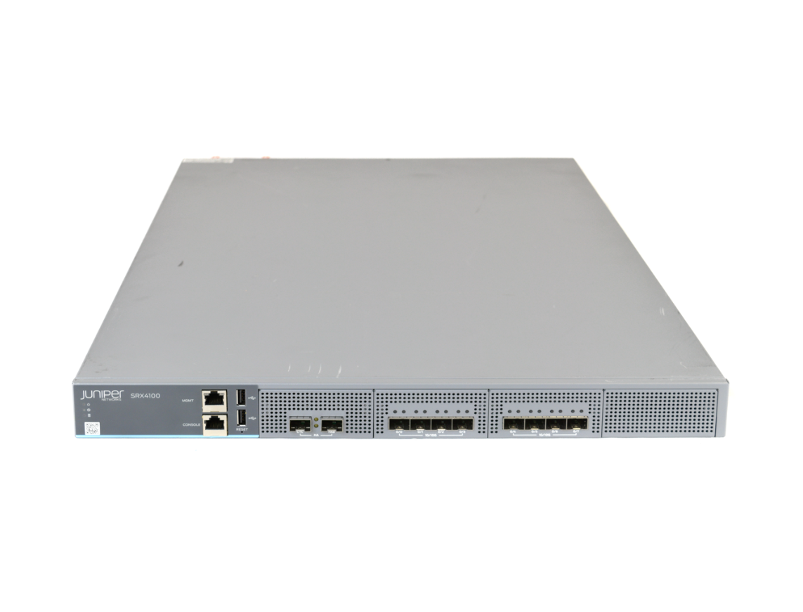 Juniper Networks SRX4100-AC 8 Port 10G SFP+ Service Gateway Appliance