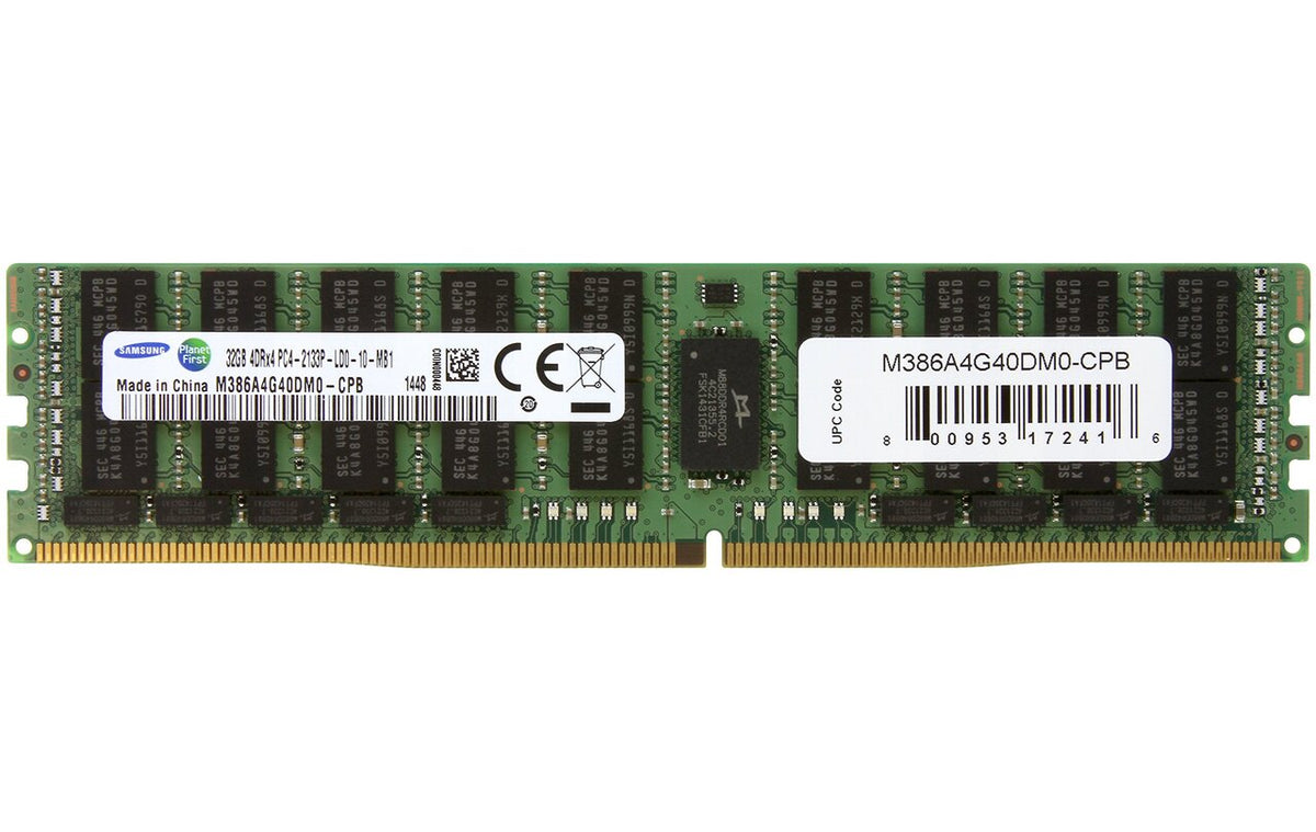 Samsung M386A4G40DM0-CPB 32GB DDR4 2133 MHz PC4-17000 LRDIMM Server RAM