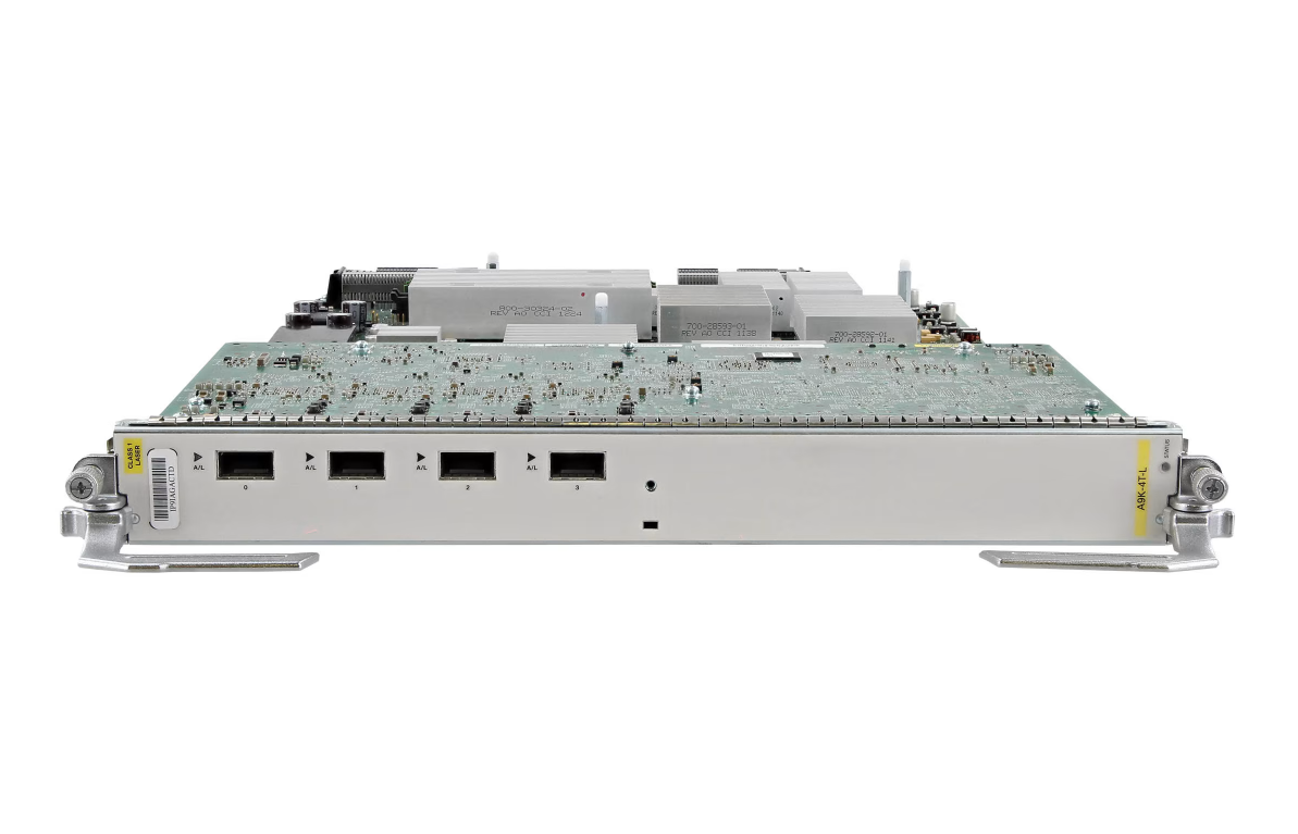 Cisco A9K-4T-L ASR 9000 4-Port 10GE XFP Low Queue Line Card - - New