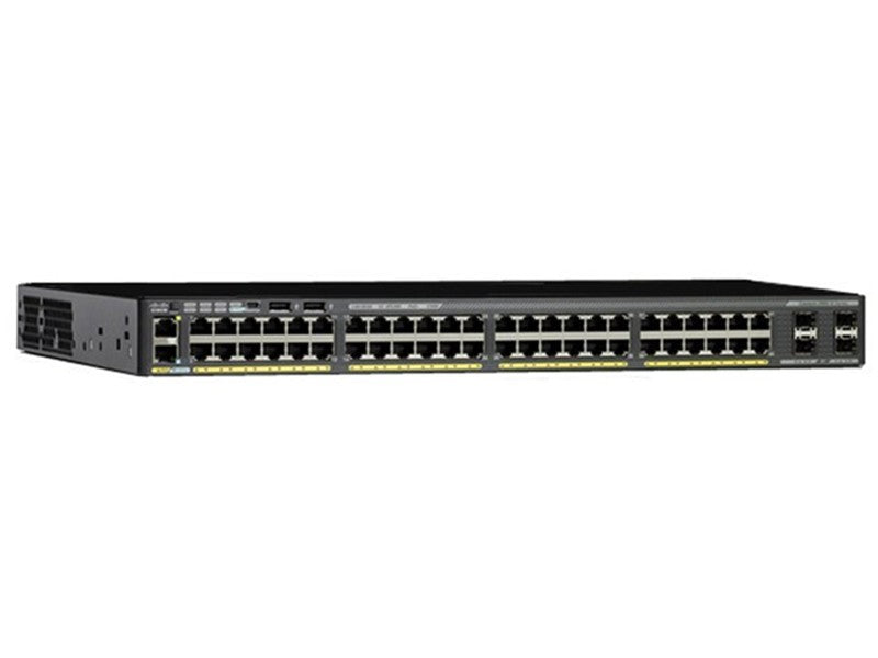 Cisco WS-C2960X-48FPD-L 48Port GigE PoE Switch 2x SFP+ C2960X-STACK + STK CABLE