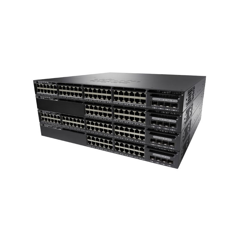 NEW WS-C3650-8X24UQ-S - CISCO CATALYST 3650 24 PORT MGIG 4X10G UPLINK IP BASE