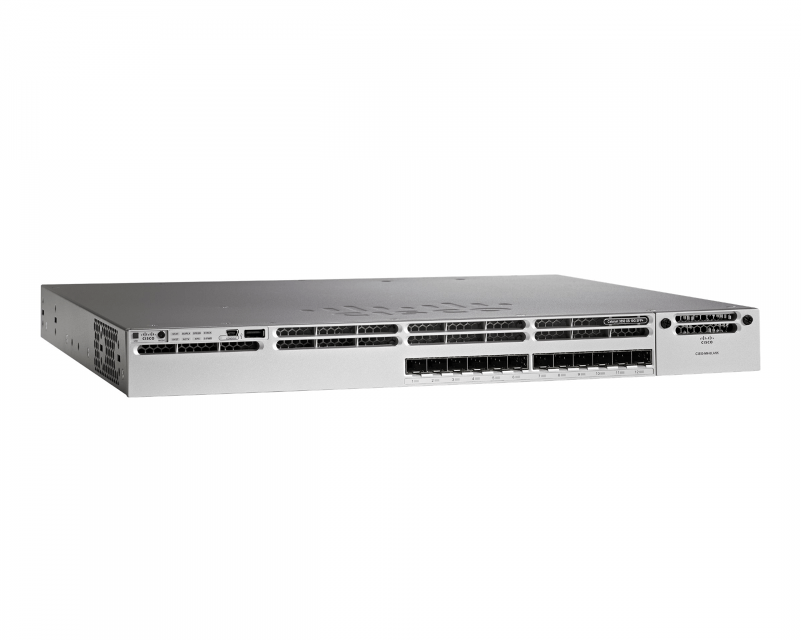 NEW Cisco WS-C3850-12S-S Catalyst SFP Switch 3850 12 Port GE SFP IP Base