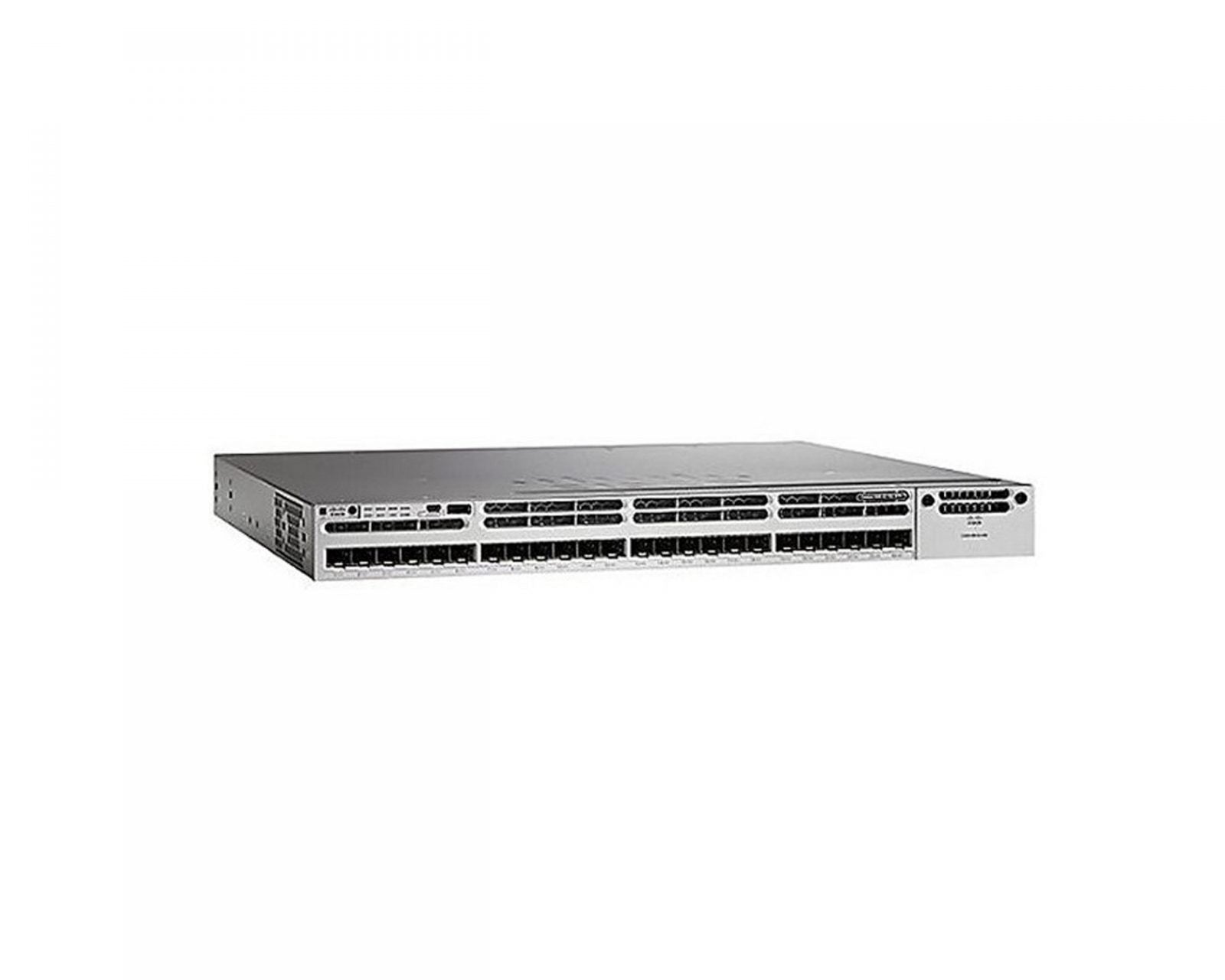 NEW Cisco WS-C3850-24XS-S IP Base Switch 24 SFP+ Ethernet Ports 715WAC PWR