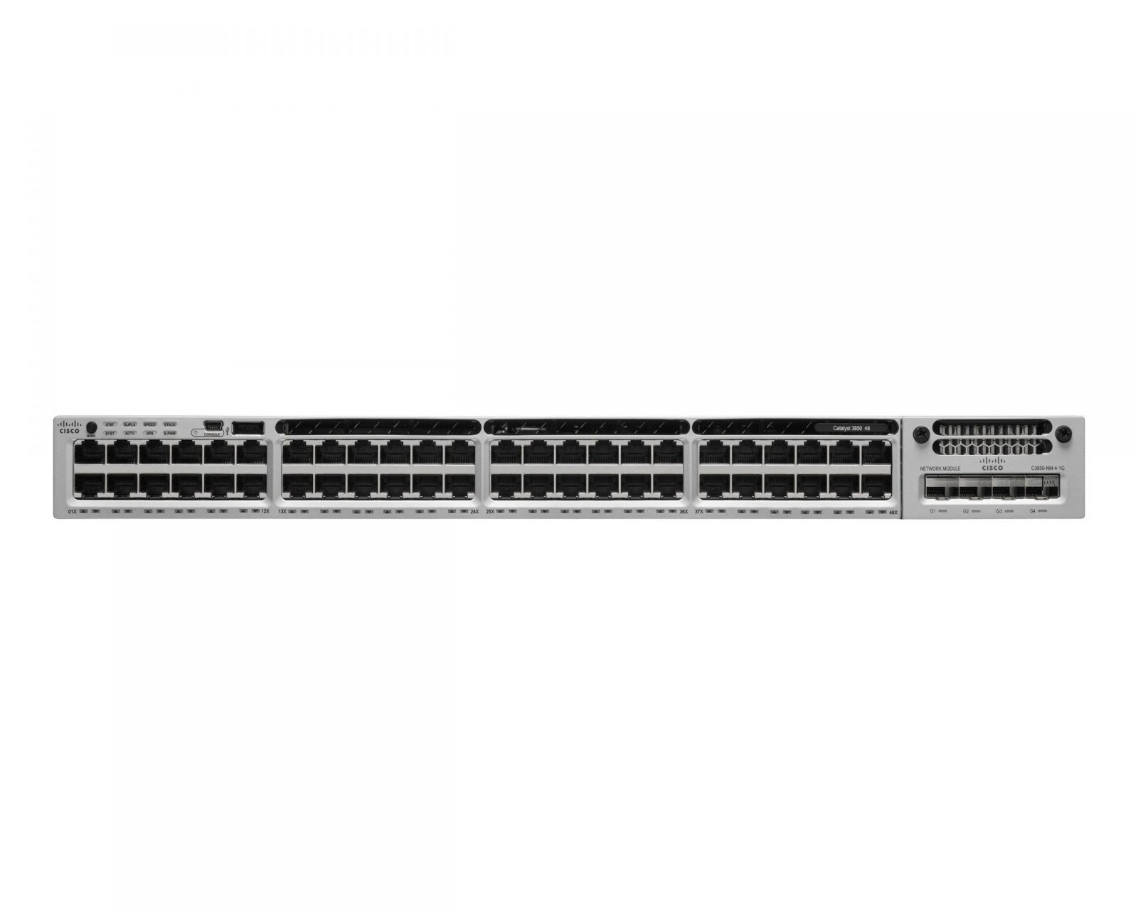 Cisco WS-C3850-48P-L Switch 3850 48-Port PoE+ 715WAC PWR LAN