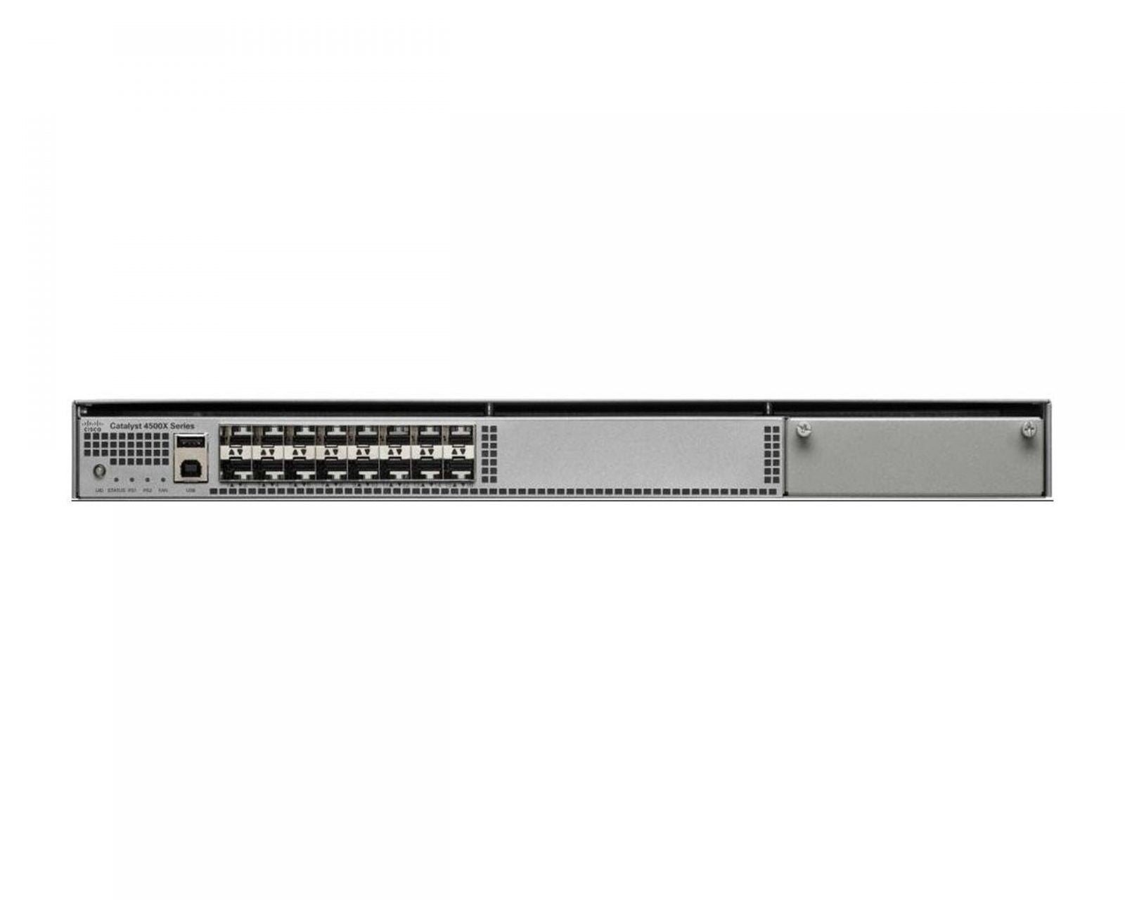 Cisco WS-C4500X-F-16SFP+ Catalyst 16 Port 10GE IP Base Gigabit Switch - New