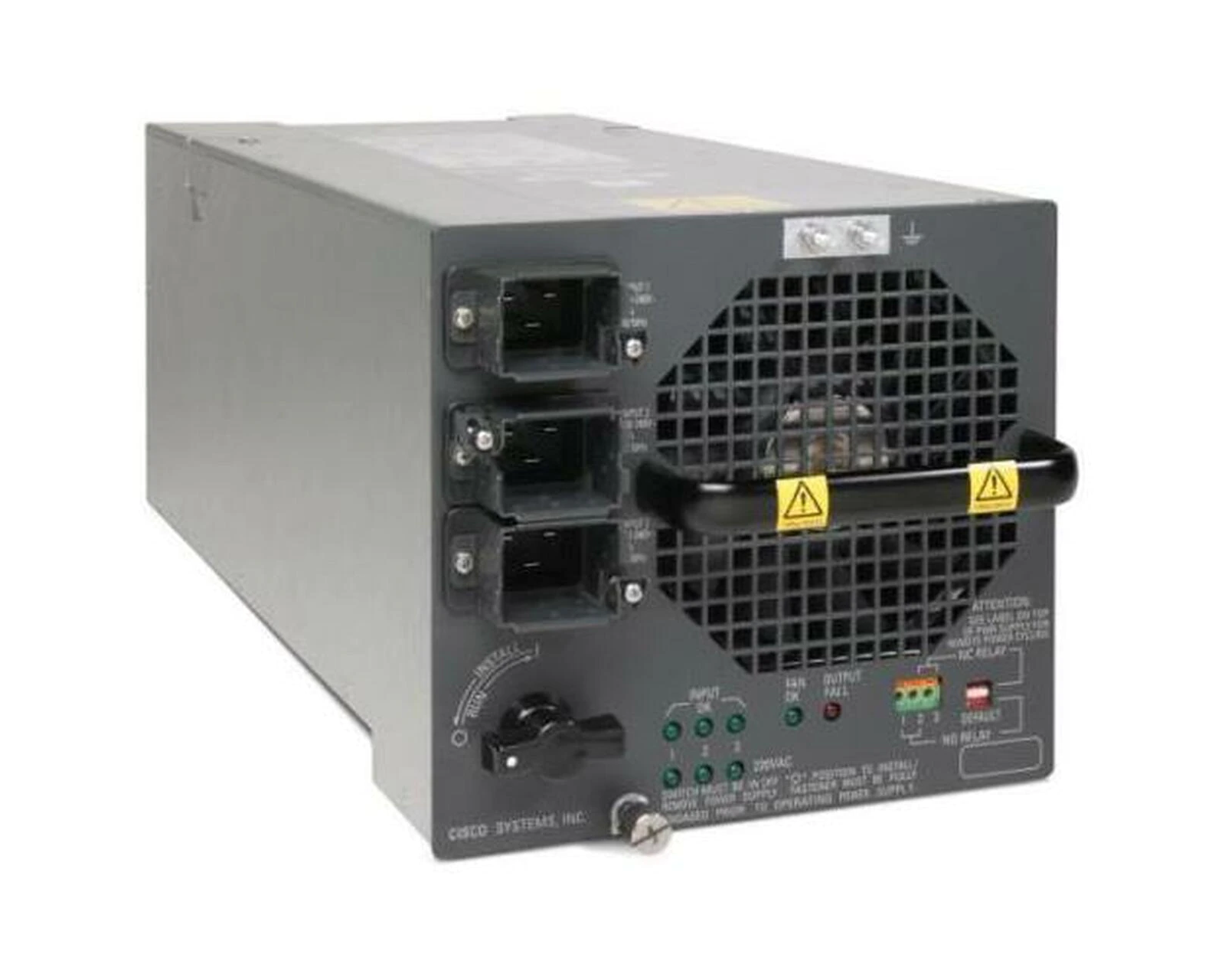 WS-CAC-4000W-INT Cisco WS-CAC-4000W-INT Catalyst 6500 4000W AC PowerSupply, International (cable included) - New