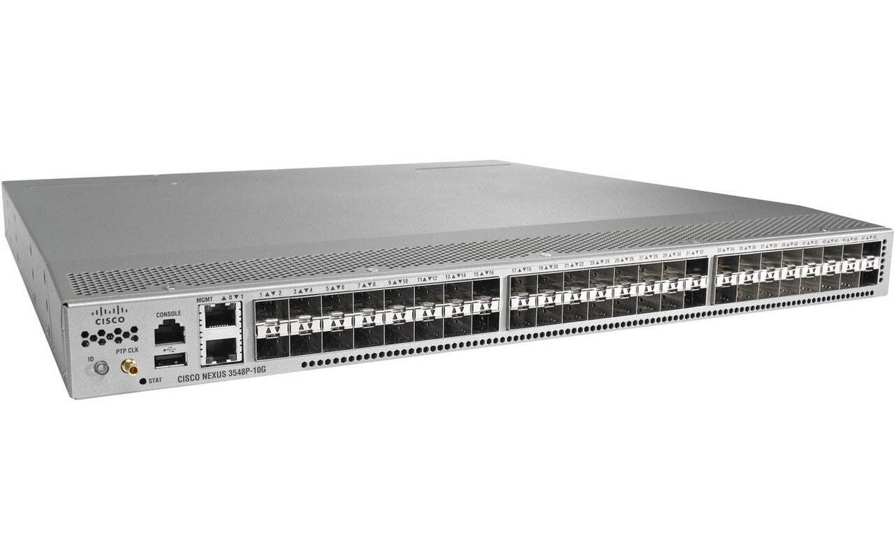 CISCO N3K-C3548P-10G NEXUS 3548 SWITCH 48 SFP+ SWITCH - New