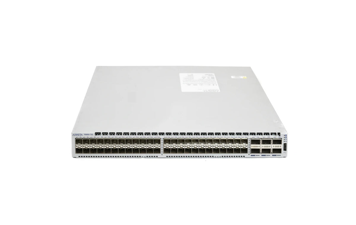 Arista DCS-7050SX-72Q-F 7050X Series 48-Port SFP+ 6-QSFP+ Uplink 1.44Tbps Data Center Switch