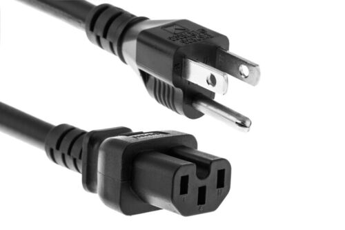 CAB-TA-NA AC Power Cord - US, Cisco Compatible, Black, 8ft - New