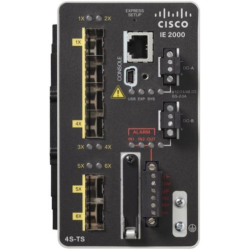 Cisco IE-2000-4TS-L Cisco Industrial Ethernet 2000 Series - switch - 4 ports - managed