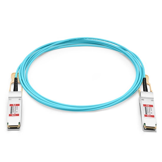 Cisco QSFP-100G-AOC10M QSFP28 to QSFP28 10m Active Optical Cable | 100GBASE-AOC 10-Meter QSFP-100G-AOC10M-HPC - New