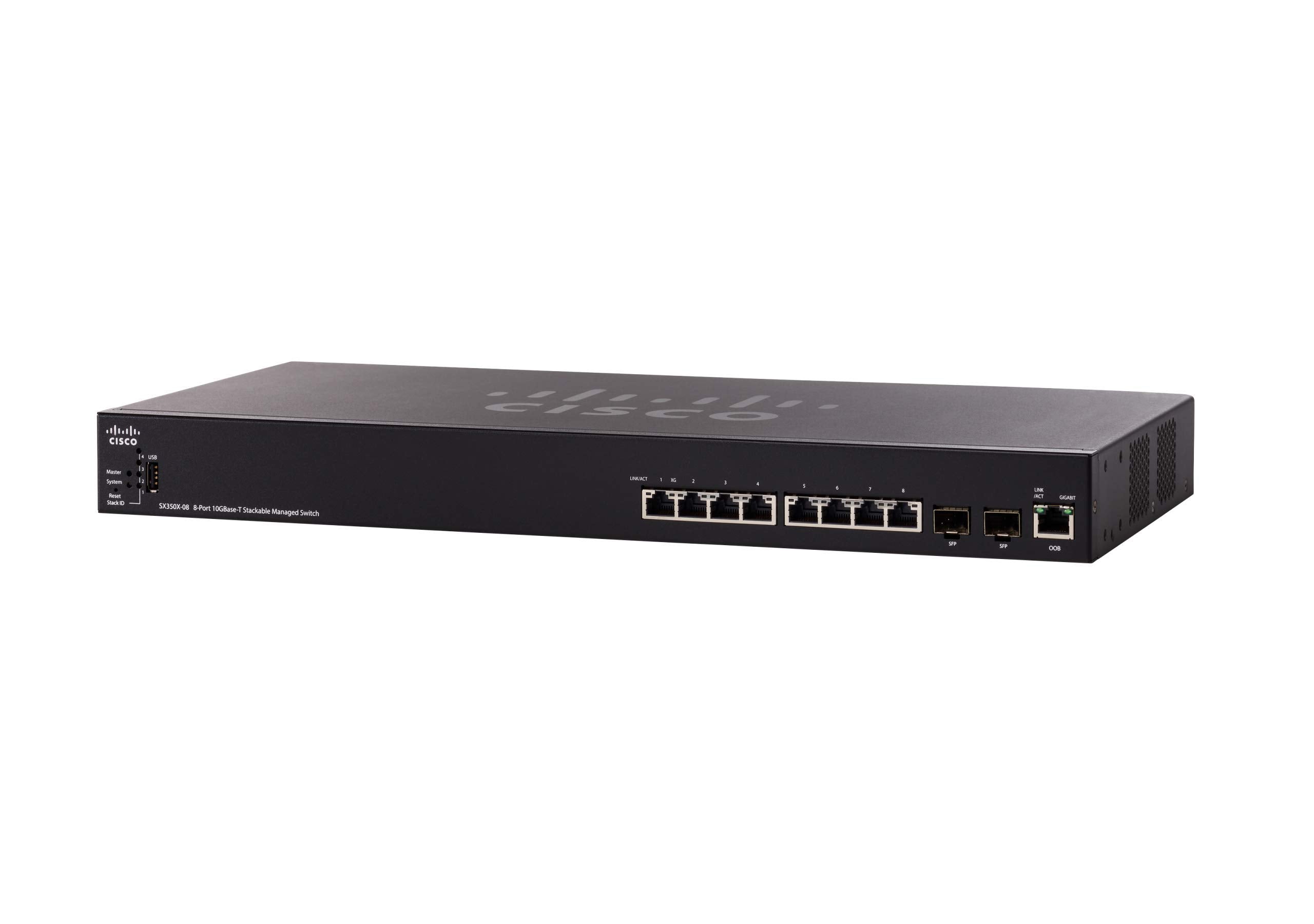 Cisco SX350X-08-K9 8x 10GBase-T Switch