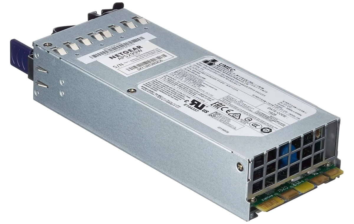 Netgear APS299W-100NES 299W Hot-Plug Modular Power Supply 100-240VAC for M4300-16X Switch - New