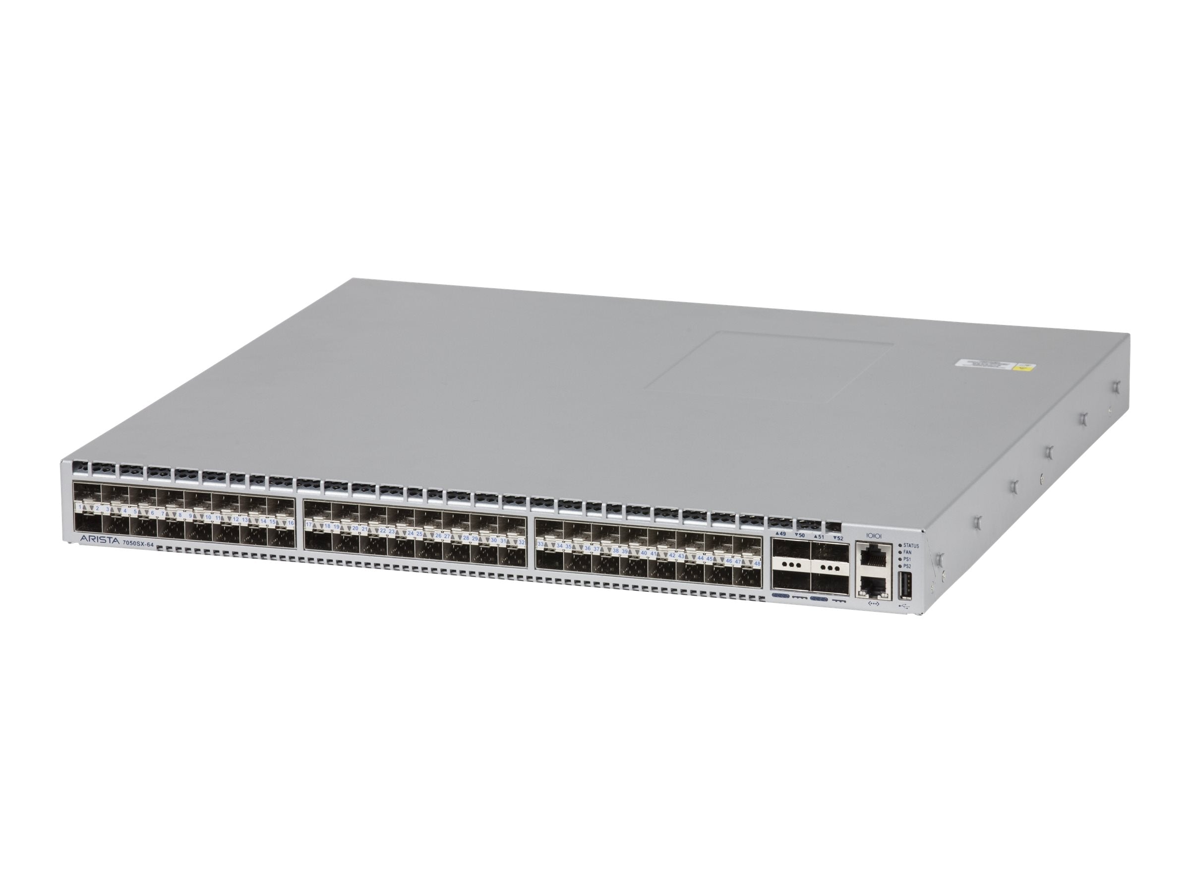 ARISTA 7050X (DCS-7050SX-64-F) 48X10GBE (SFP+) & 4X QSFP+ SWITCH W/ RACK KIT - New