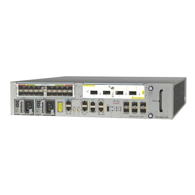 CISCO ASR-9001-S 2X 10GE W/ 60GB THROUGHPUT & DUAL AC POWER