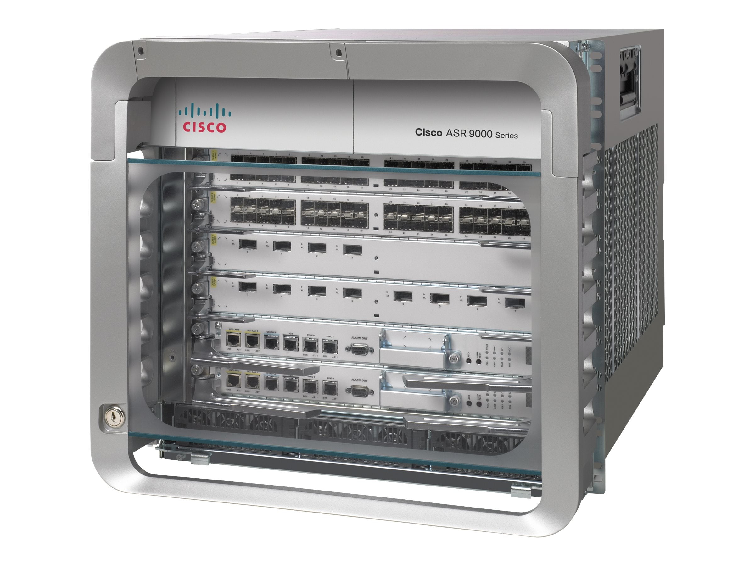 CISCO ASR-9006-AC AGGREGATION SERVICES ROUTER CHASSIS 3X A9K-3KW-ACARRA