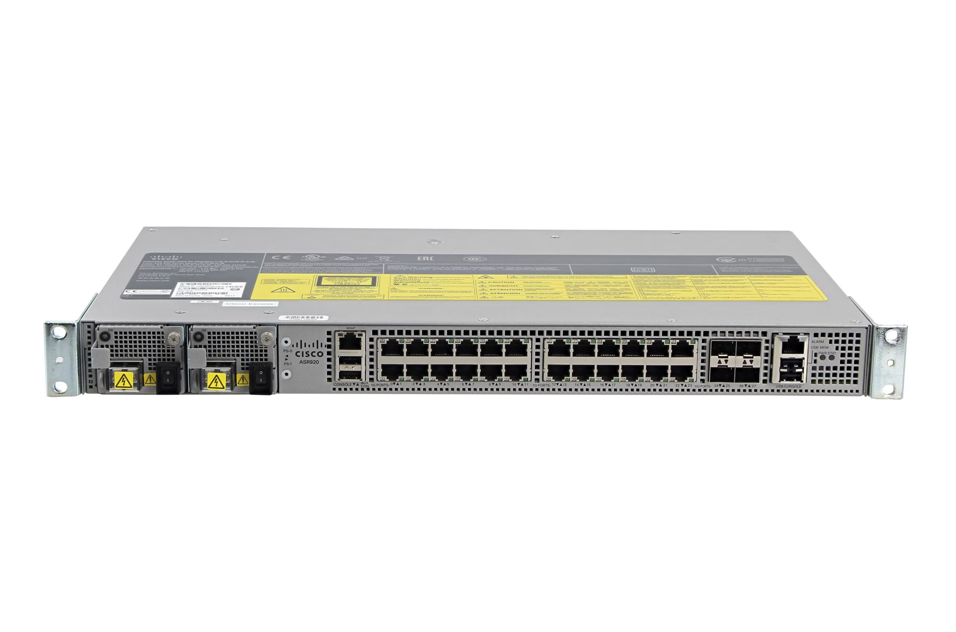 ASR-920-24TZ-M CISCO ASR920 SERIES - 24GE COPPER AND 4-10GE: MODULAR PSU - New