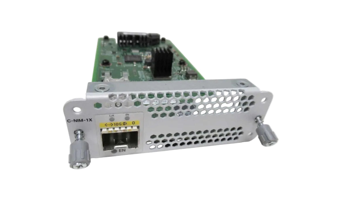 Cisco C-NIM-1X Catalyst 8300 Series 1-Port 10G SFP+ Layer 3 MACsec WAN Module
