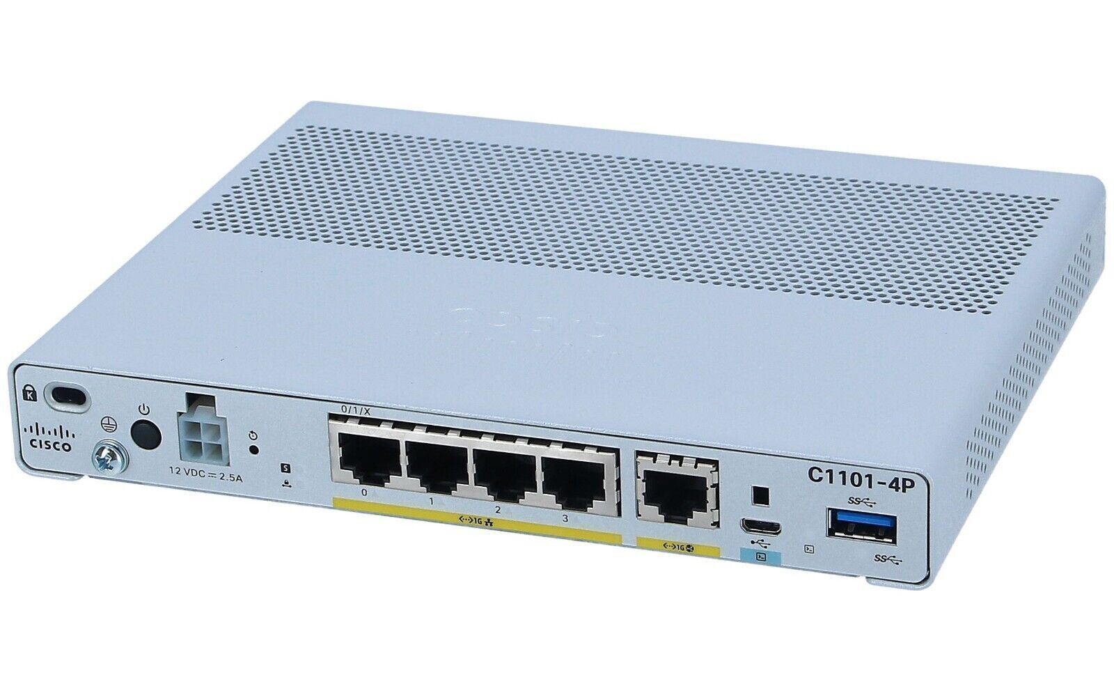 Cisco C1101-4P ISR 1101 4-Port GE Ethernet WAN Router