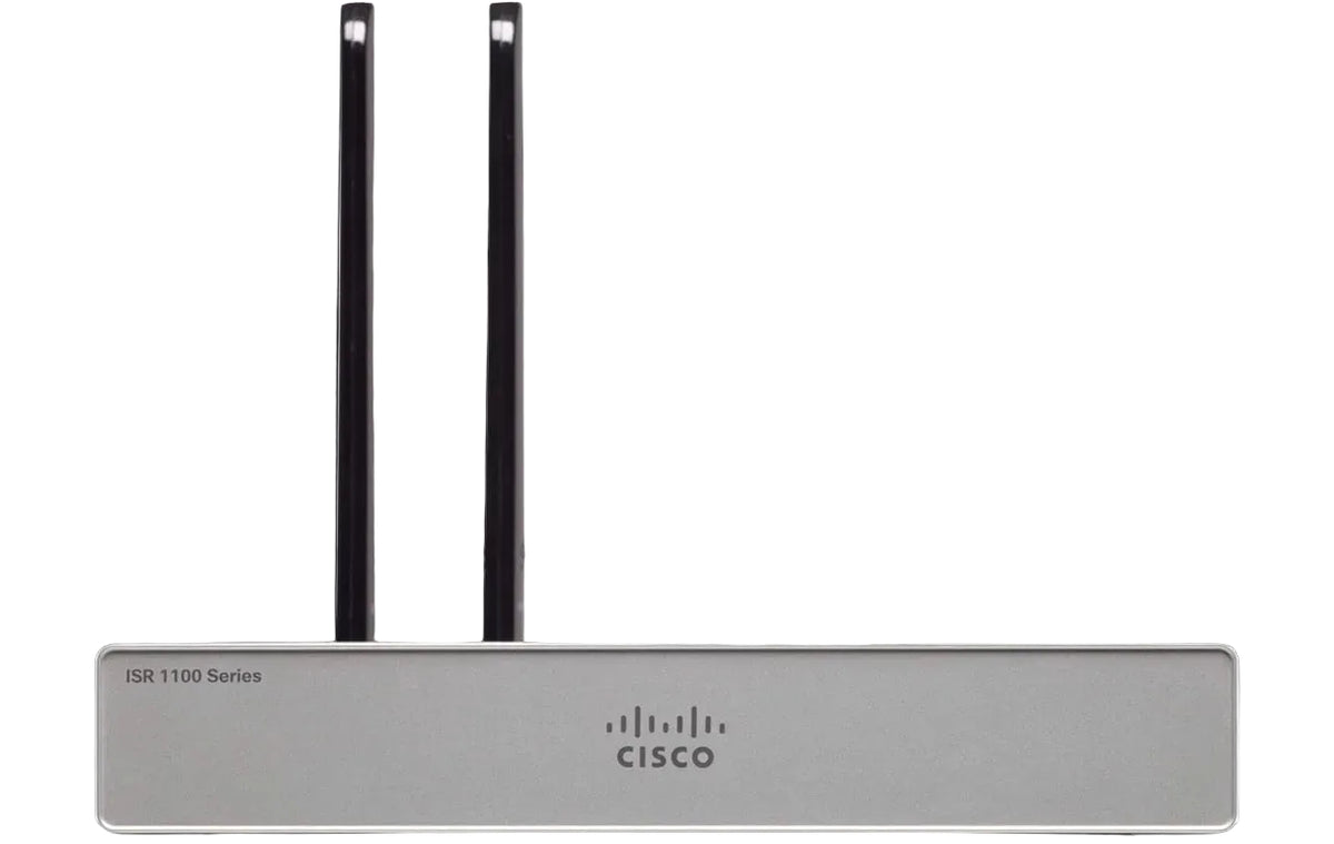 Cisco C1101-4PLTEP ISR 1101 4x GE LAN 1x GE WAN LTE Pluggable IOS XE SD-WAN NGFW Router - New