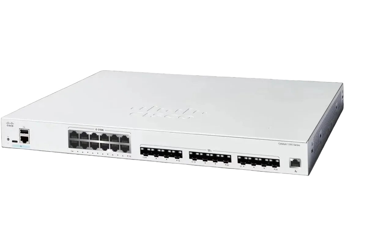 Cisco C1300-24XTS Catalyst 1300 24-Port 10G RJ-45 SFP+ Managed Switch
