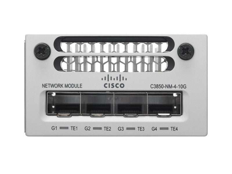 New Cisco C3850-NM-4-10G Network Module 4x 10-Gigabit SFP 3850 Series