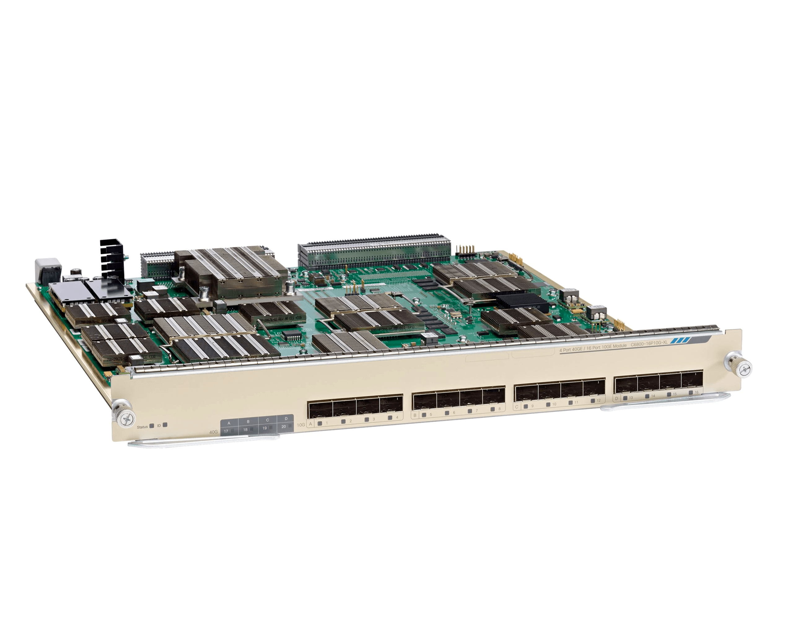 Cisco C6800-16P10G-XL Catalyst 6800 16 port 10GE with integrated DFC4XL Module