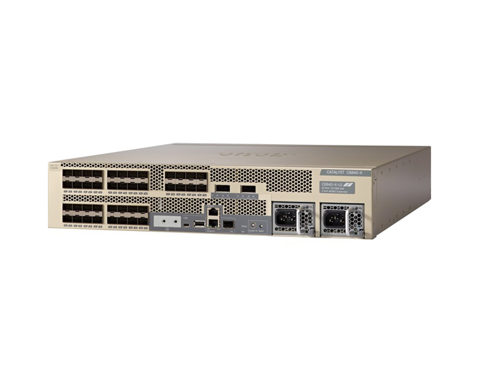 CISCO C6840-X-LE-40G 40X10GE+2X40GE CATALYST SWITCH CHASSIS