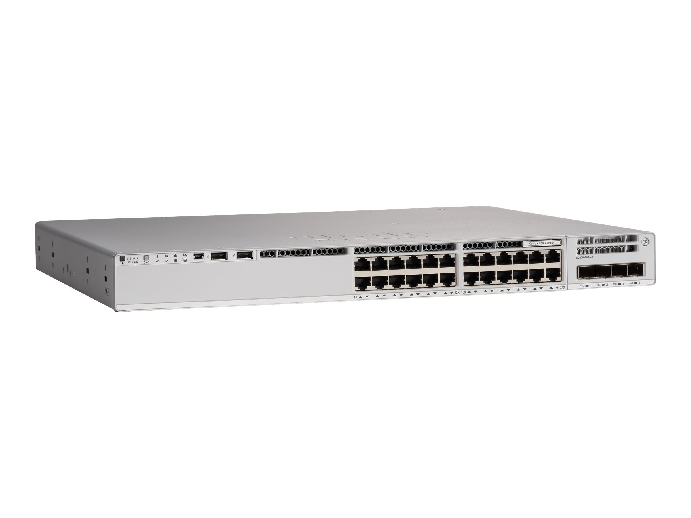 NEW CISCO C9200L-24P-4G-A 9200L 24-PORT POE+ 4 X 1G SWITCH