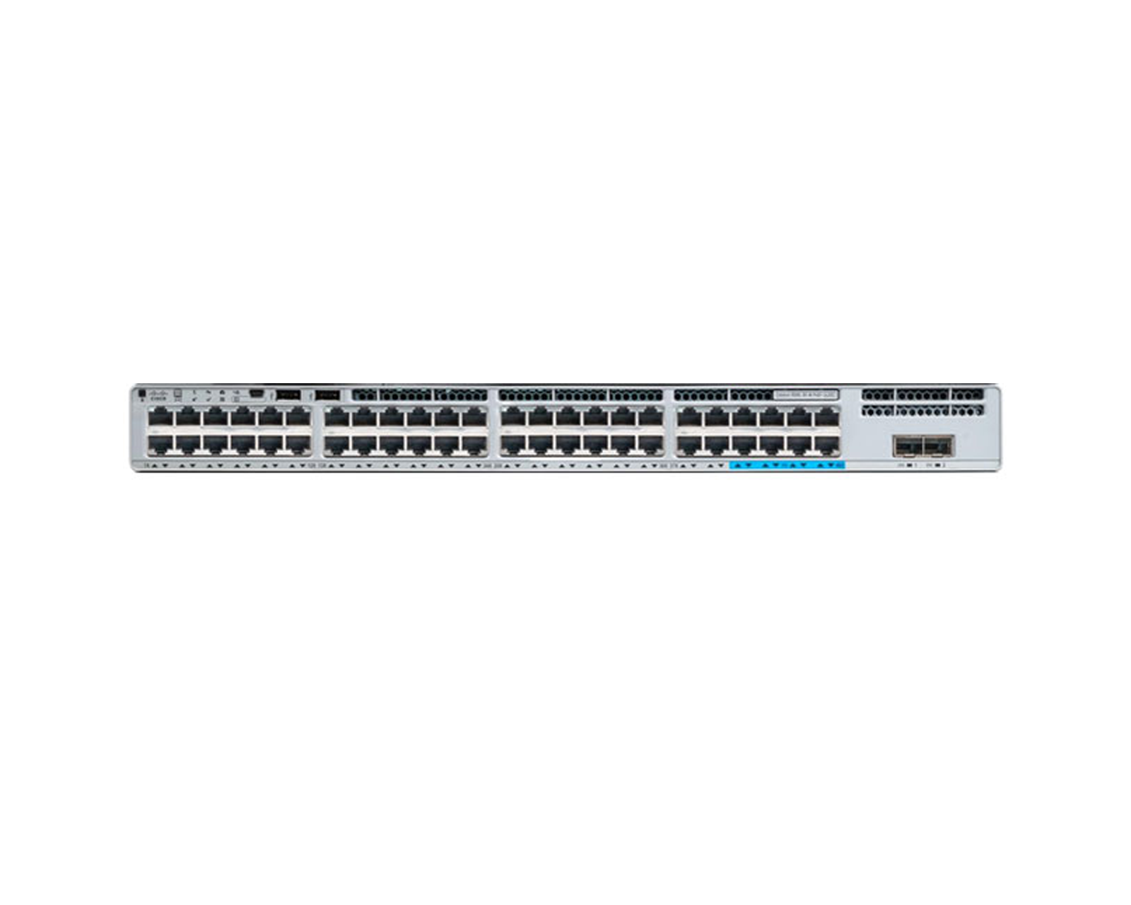 Cisco C9300L-48UXG-2Q-E 9300 Series 48P 12x mGig 10G UPOE Switch - Network Essentials