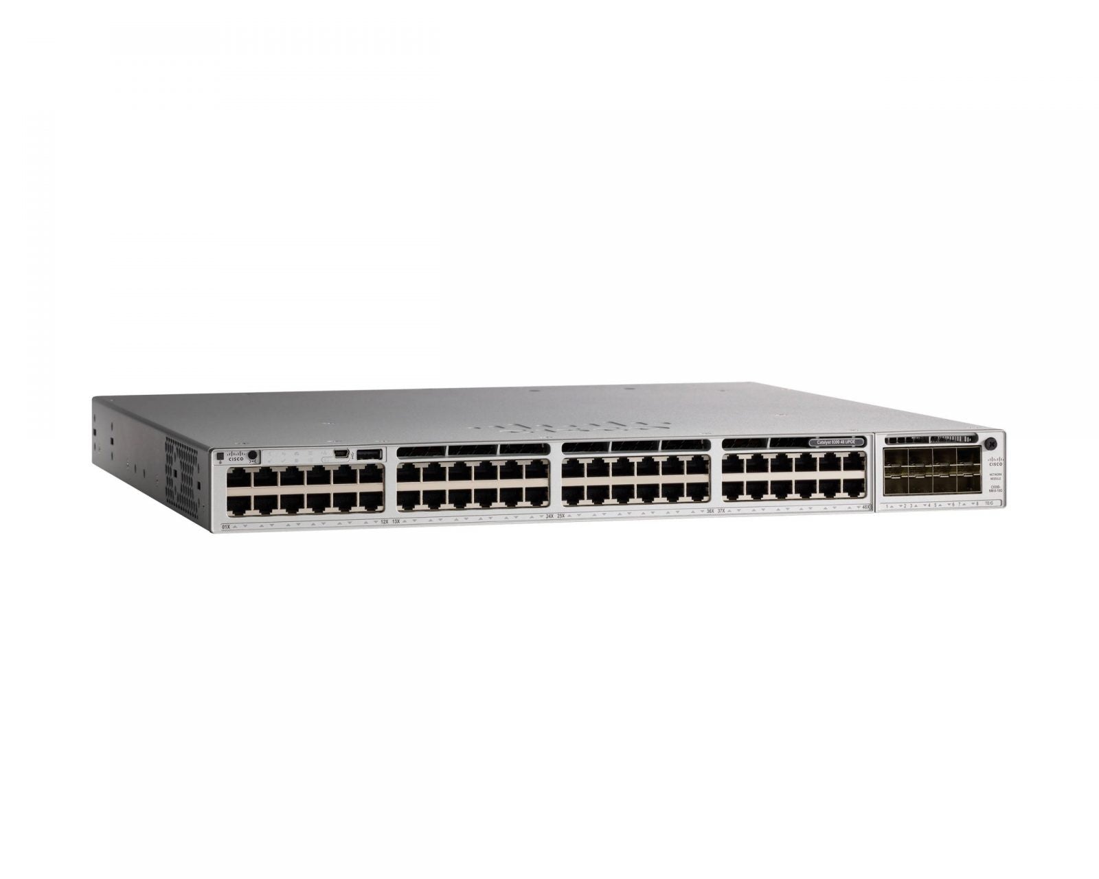 Cisco C9300L-48P-4X-A  48-port 1G - 4x10G/1G SFP+ uplinks, PoE+, Network Advantage - New