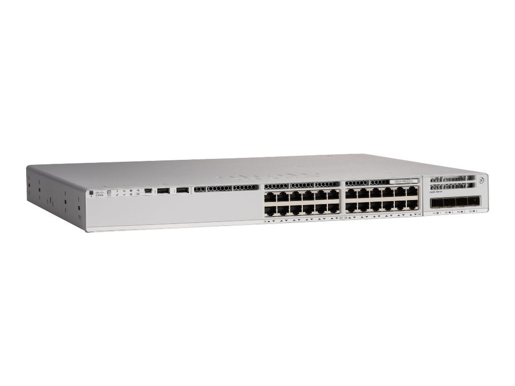 Cisco C9300X-12Y-A Catalyst 9300 12-port 25G/10G/1G SFP28 w/ Modular Uplink, Network Advantage