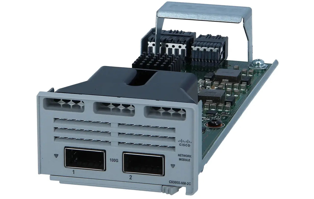 Cisco C9300X-NM-2C Catalyst 9300X 2-Port Dual-Rate 40G/100G QSFP Uplink Network Module