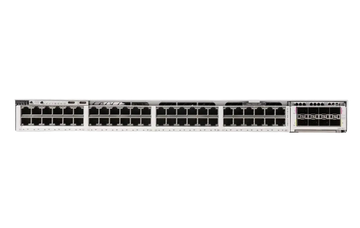 Cisco C9350-48P Catalyst 9350 48-Port GbE PoE+ 1440W 200G Uplink IOS XE Layer 3 Access Switch