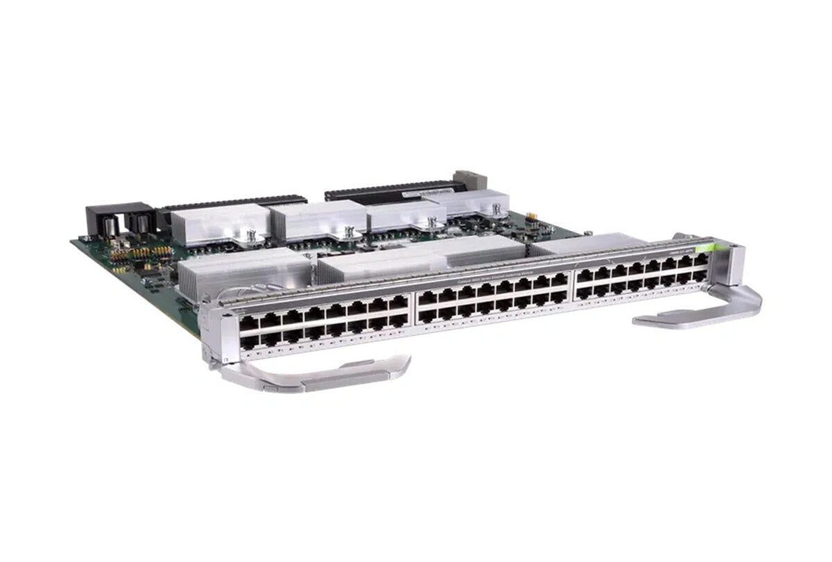 Cisco C9600-LC-48TX Catalyst 9600 48-Port 10G/5G/2.5G/1G MultiGig RJ45 Copper Line Card