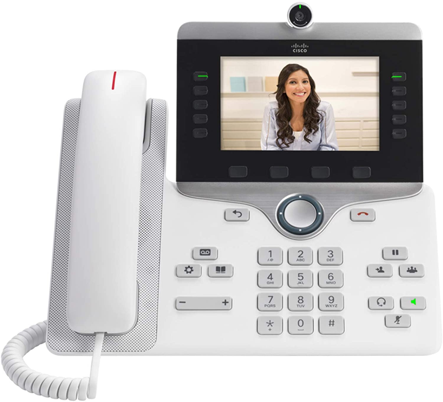 Cisco CP-8865-W-K9 IP VOLP CAMERA PHONE GIGABIT TELEPHONE