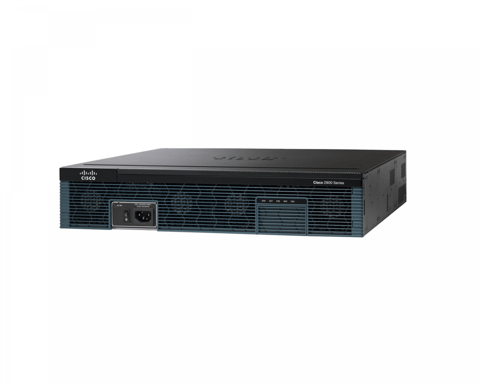 CISCO2921-V/K9 GIGABIT IS VOICEROUTER CISCO 2921 W/ UC LICENSE 2X PVDM3 ...