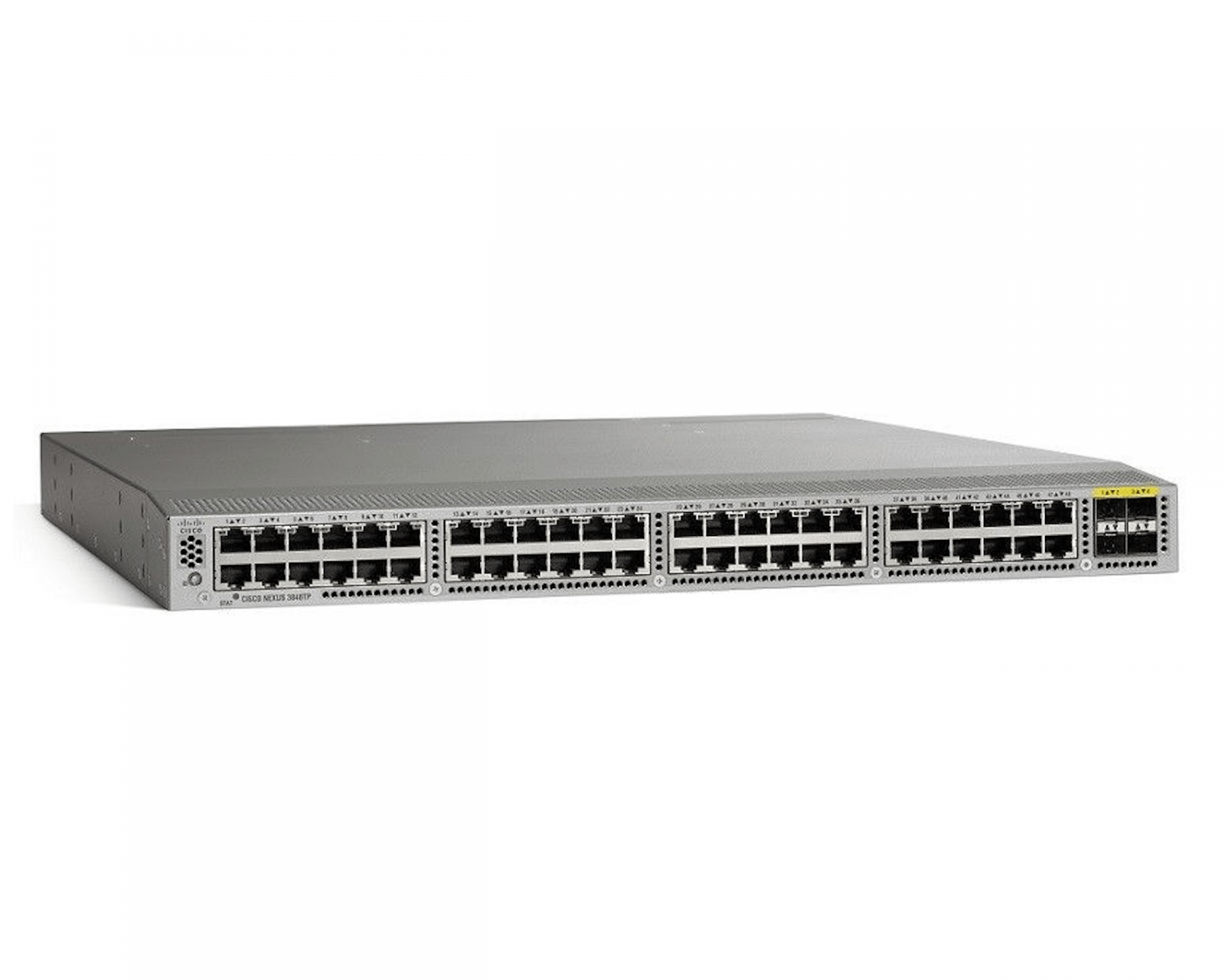 Cisco N3K-C3064TQ-32T N3K-C3064TQ-32T Nexus 3064-32T, 32 10GBase-T and 4 QSF - New