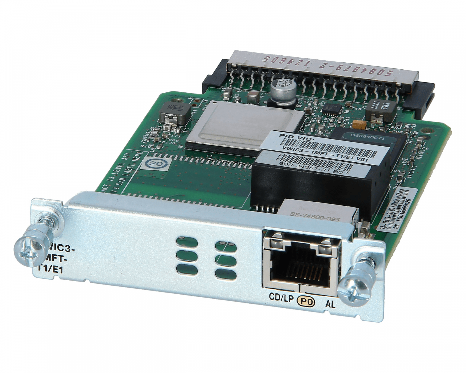 Cisco VWIC3-1MFT-T1/E1 1-port Multiflex Voice - New
