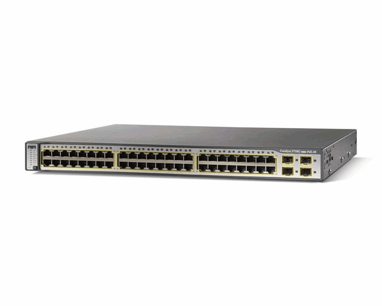 CISCO WS-C3750G-48PS-S 48PORT MANAGED GIGABIT POE SWITCH 3750G
