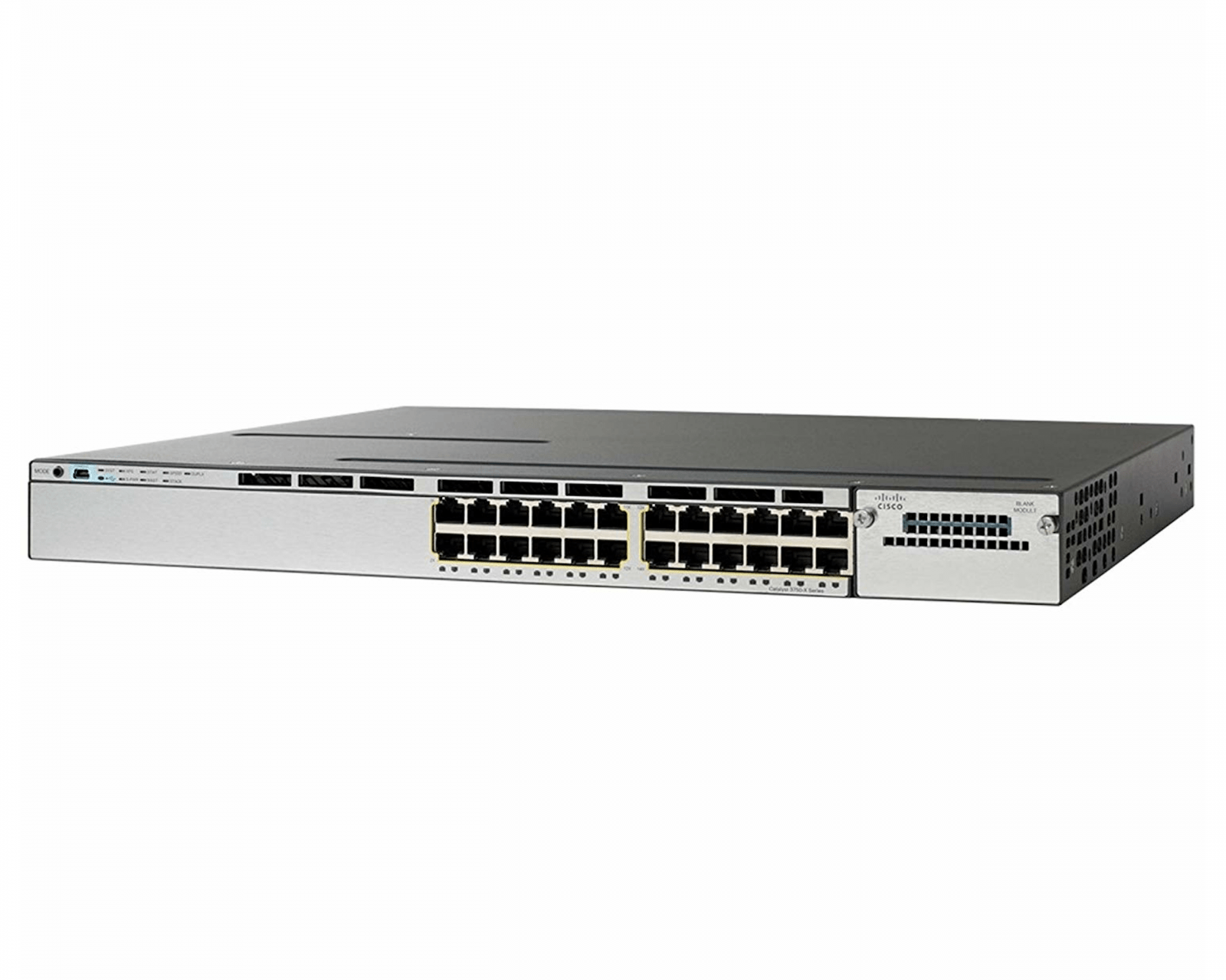 CISCO WS-C3750X-24T-E TACKABLE 24 10/100/1000 ETHERNET PORTS