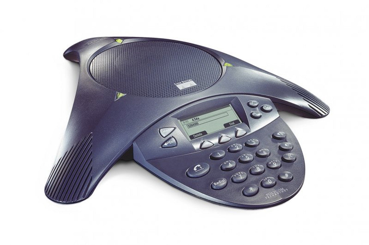 CISCO CP-7935 VOIP CONFERENCE STATION PHONE 7935 W/ POWER KIT TRIANGLE
