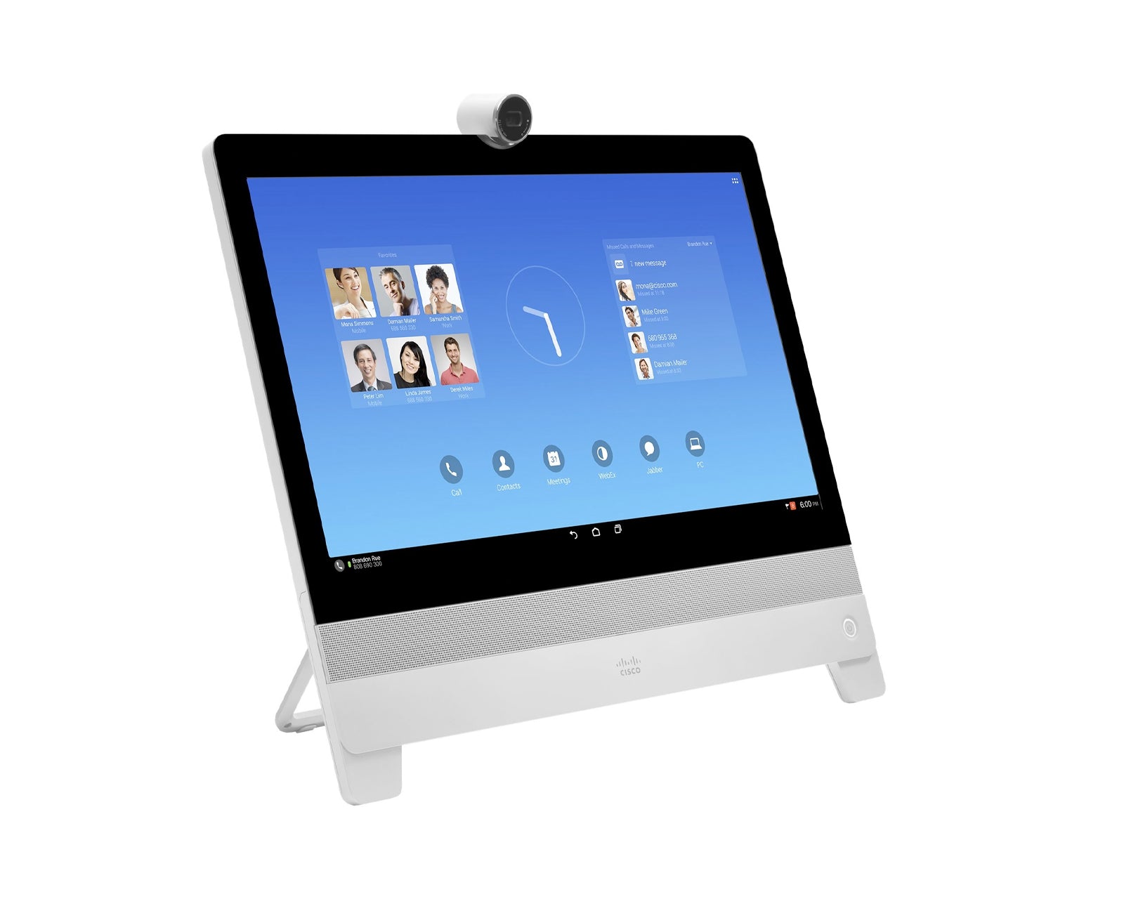 美品 Cisco 23型タッチ液晶 テレビ会議システムWebex CP-DX80 New Cisco Webex CP-DX80-K9 Video Conferencing HD Display