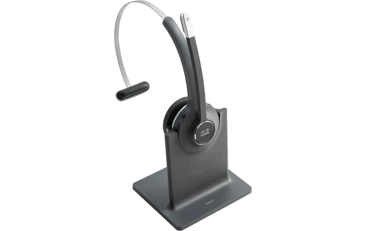 Cisco CP-HS-WL-561-S-US 560 Series Wireless DECT 6.0 Single Ear Standard Base Headset - New