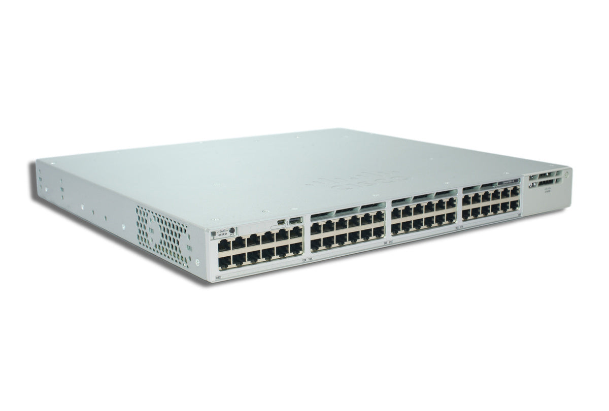 Cisco C9300-48P-A Catalyst 9300 48-Port GbE PoE+ 437W 4x 10G StackWise-480 Network Advantage Switch - New