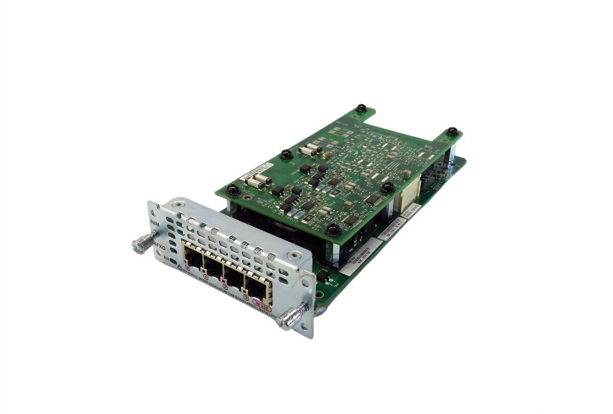 Cisco NIM-4FXO 4-port Network Interface Module - FXO (Universal)