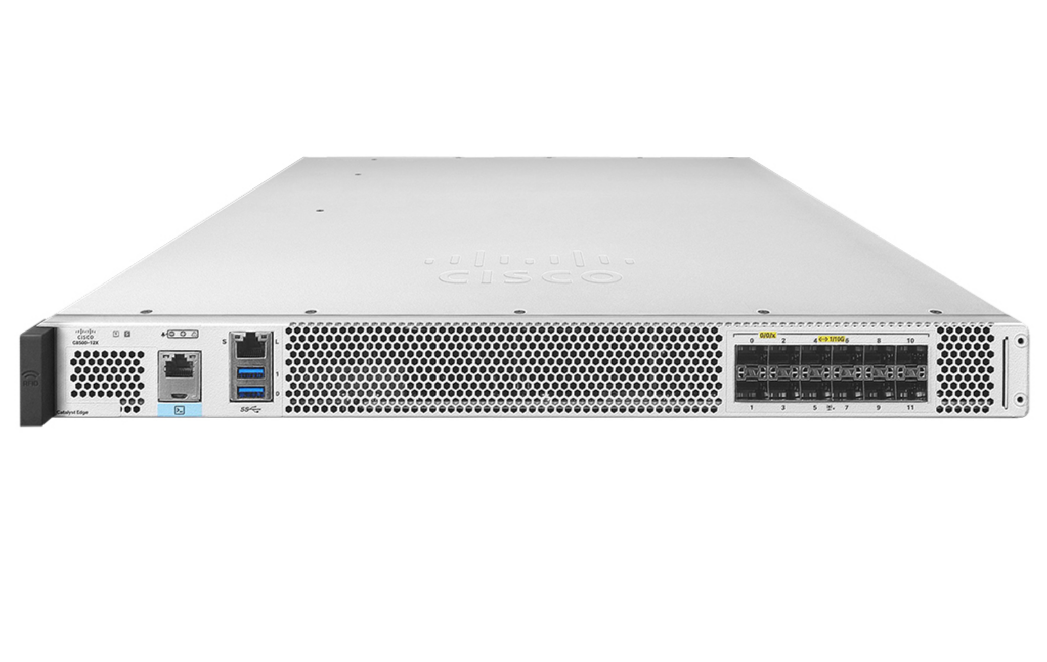 Cisco C8500-12X Catalyst Edge Router – 12x 1/10G SFP+ Ports SD-WAN, IPsec