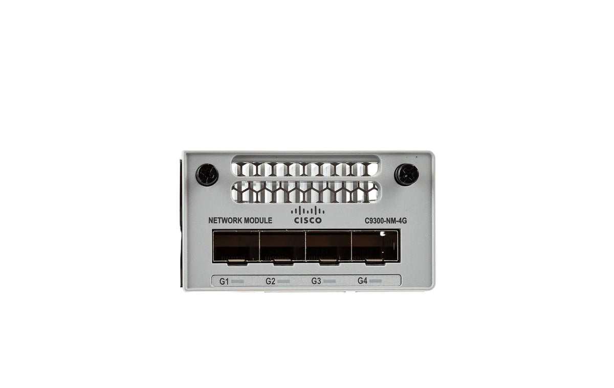 Cisco C9300-NM-4G Catalyst 9300 Series 4x 1GE SFP Uplink Network Module