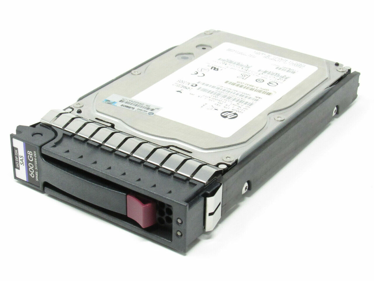 HP HPE 600GB 15K SAS 6G 3.5" INTERNAL HARD DRIVE - 516828-B21 HDD 517354-001